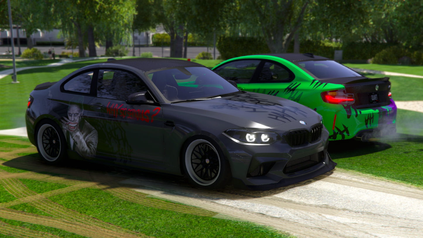 BMW M2 F87 Competition Joker Edition (2 Liveries)