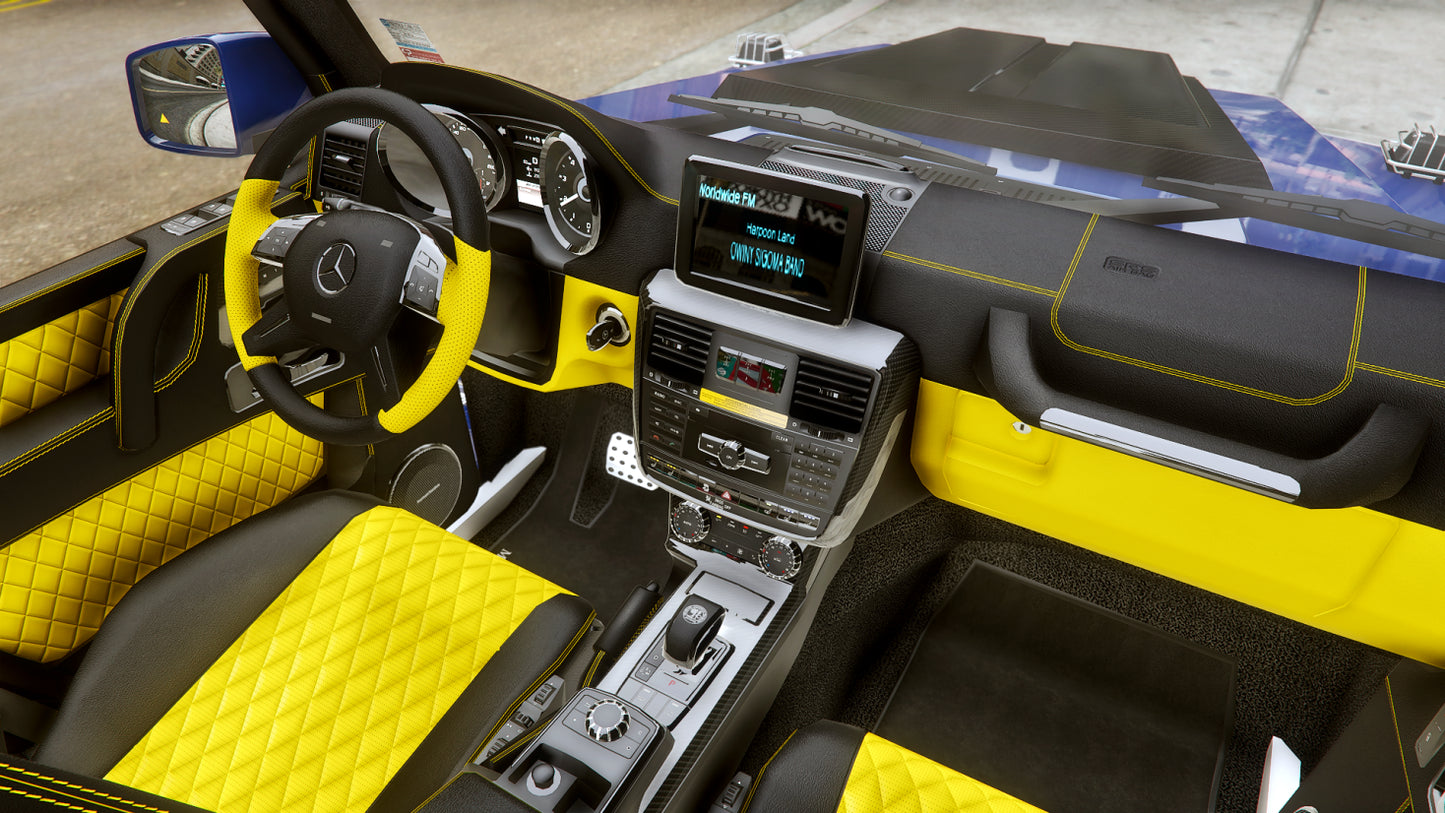 Mercedes G63 Beast Edition [Animated Lights]