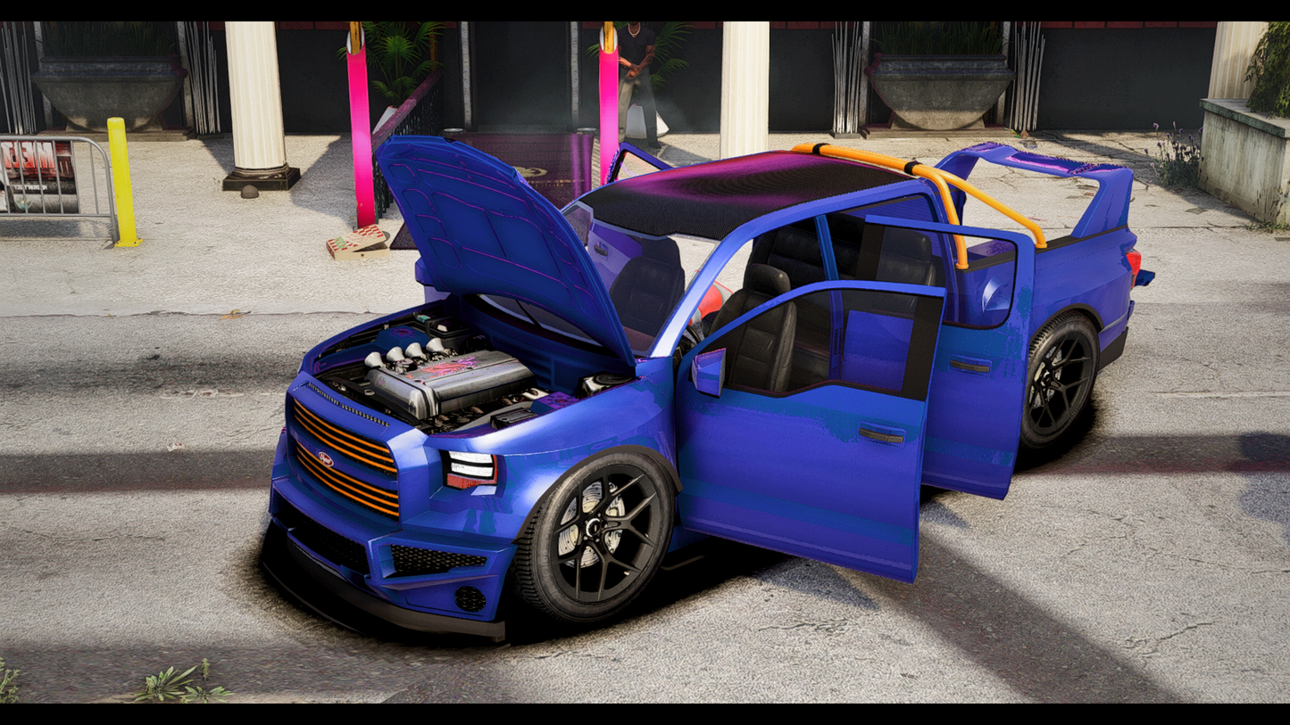 (Lore Friendly) Vapid Caracara CTX (21 Tuning Parts)