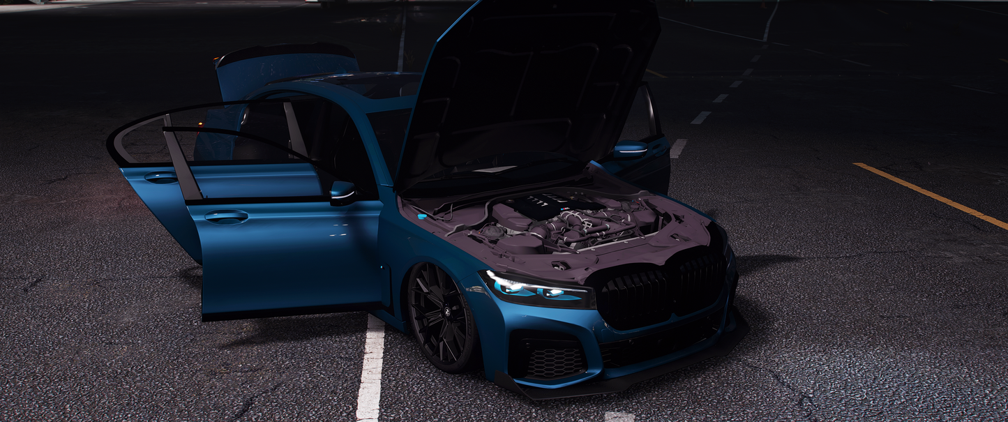 BMW 745L xDrive Custom Suspension