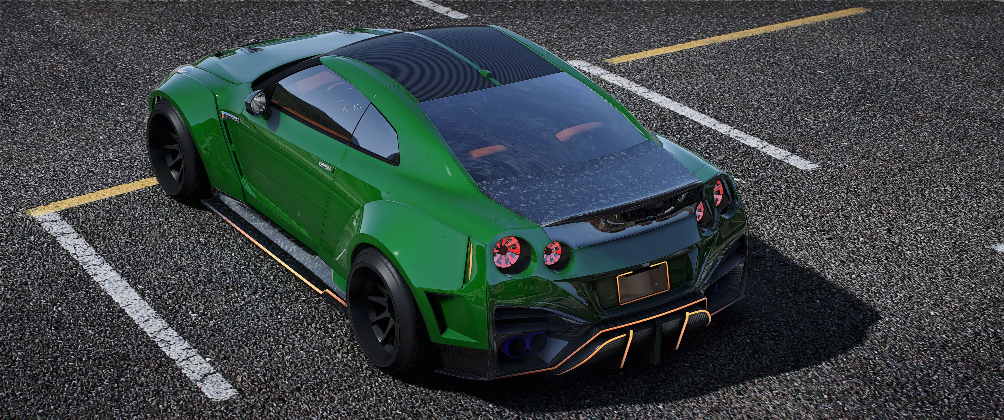 Darwin Pro R35 GTR Widebody Turbo – DK FIVEM