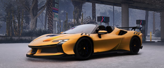 Ferrari SF90 XX Spider [Animated Roof]