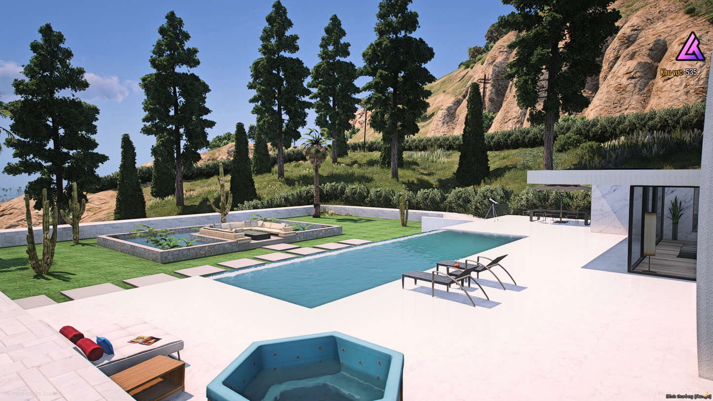 [MAP] Modern Villa