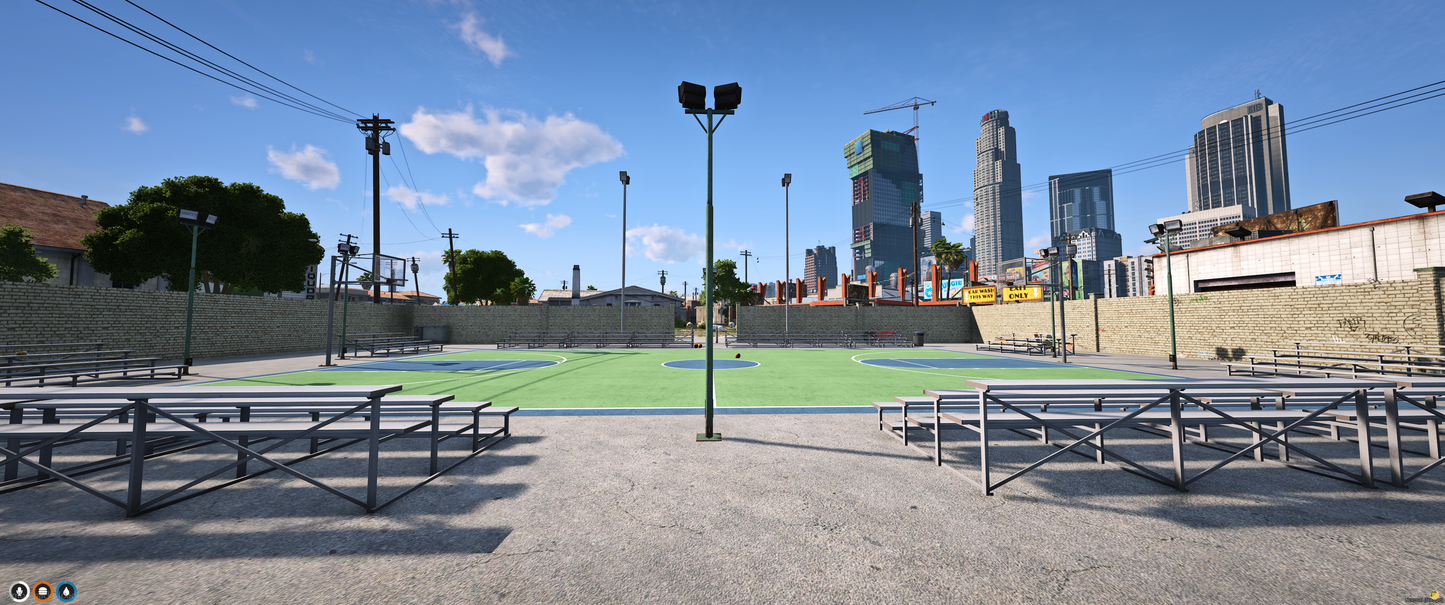 [MAP] Street basketball court
