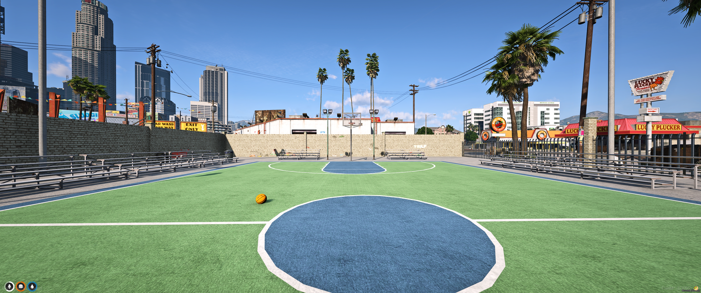 [MAP] Street basketball court