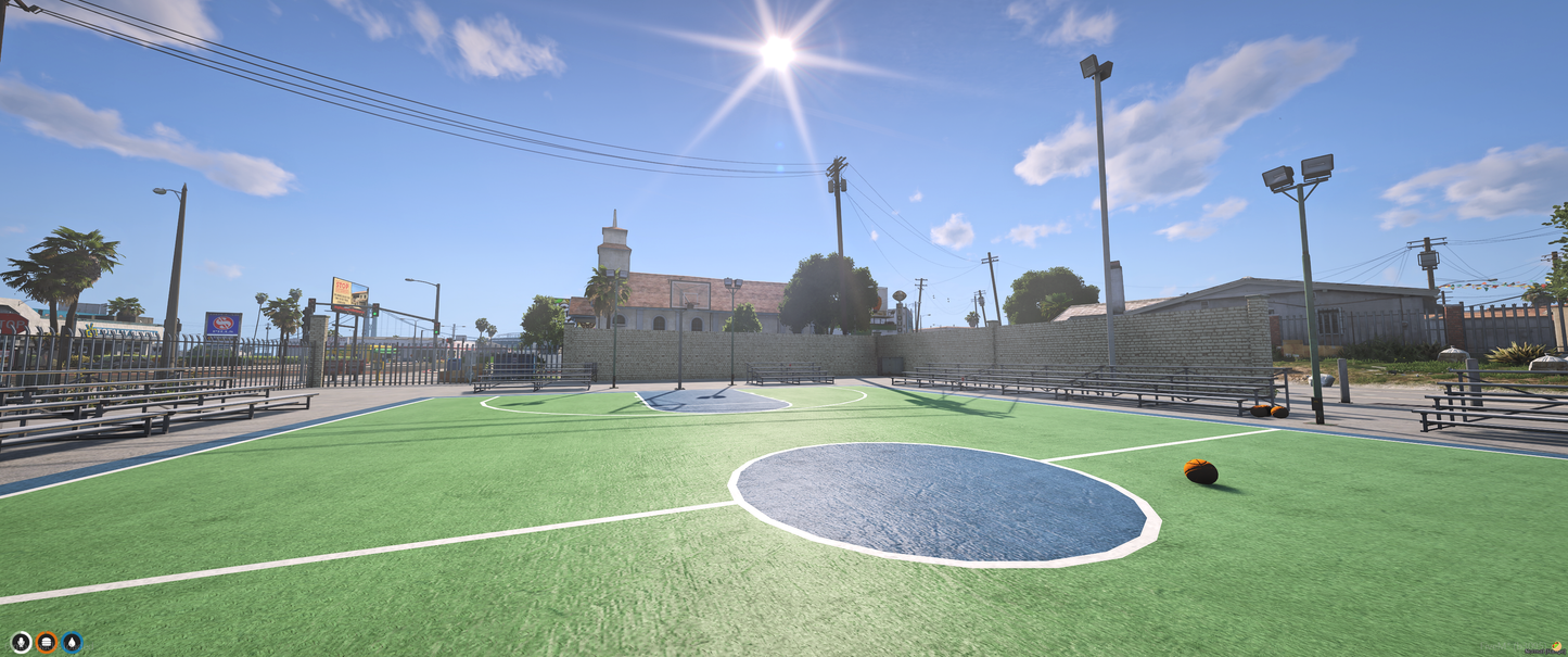 [MAP] Street basketball court