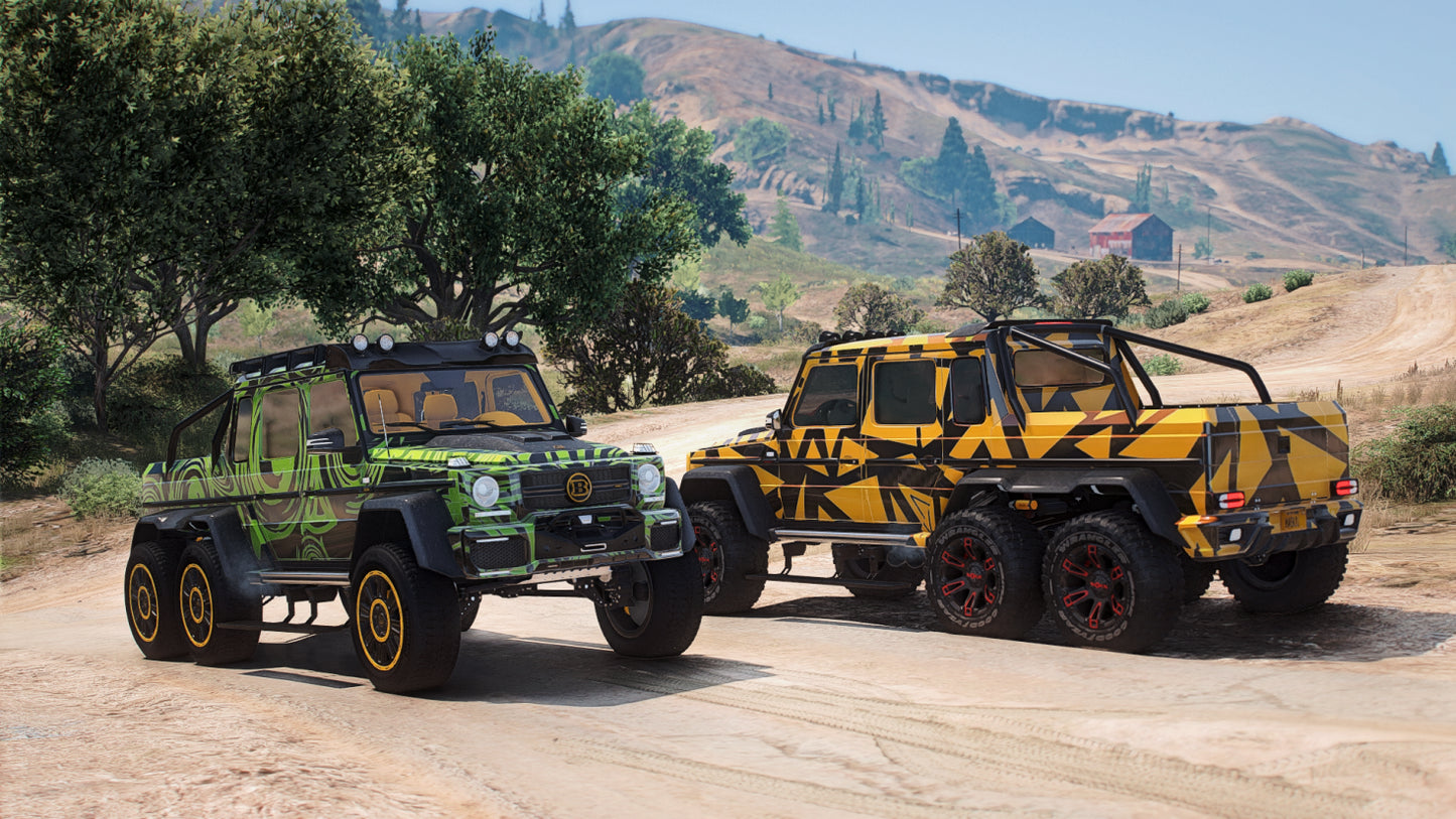 Mercedes-Benz G63 AMG 6x6 - AMG Offroad - Adventure - Brabus - Mansory