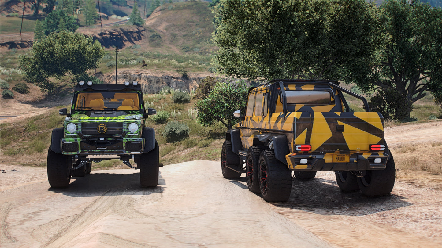 Mercedes-Benz G63 AMG 6x6 - AMG Offroad - Adventure - Brabus - Mansory