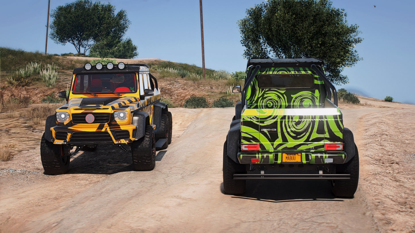 Mercedes-Benz G63 AMG 6x6 - AMG Offroad - Adventure - Brabus - Mansory