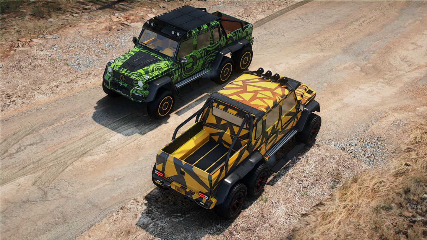 Mercedes-Benz G63 AMG 6x6 - AMG Offroad - Adventure - Brabus - Mansory