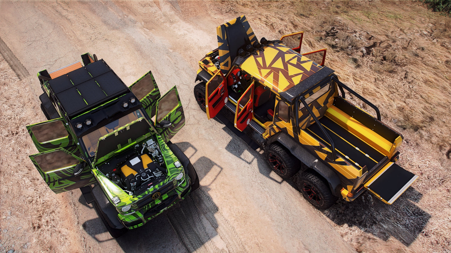 Mercedes-Benz G63 AMG 6x6 - AMG Offroad - Adventure - Brabus - Mansory