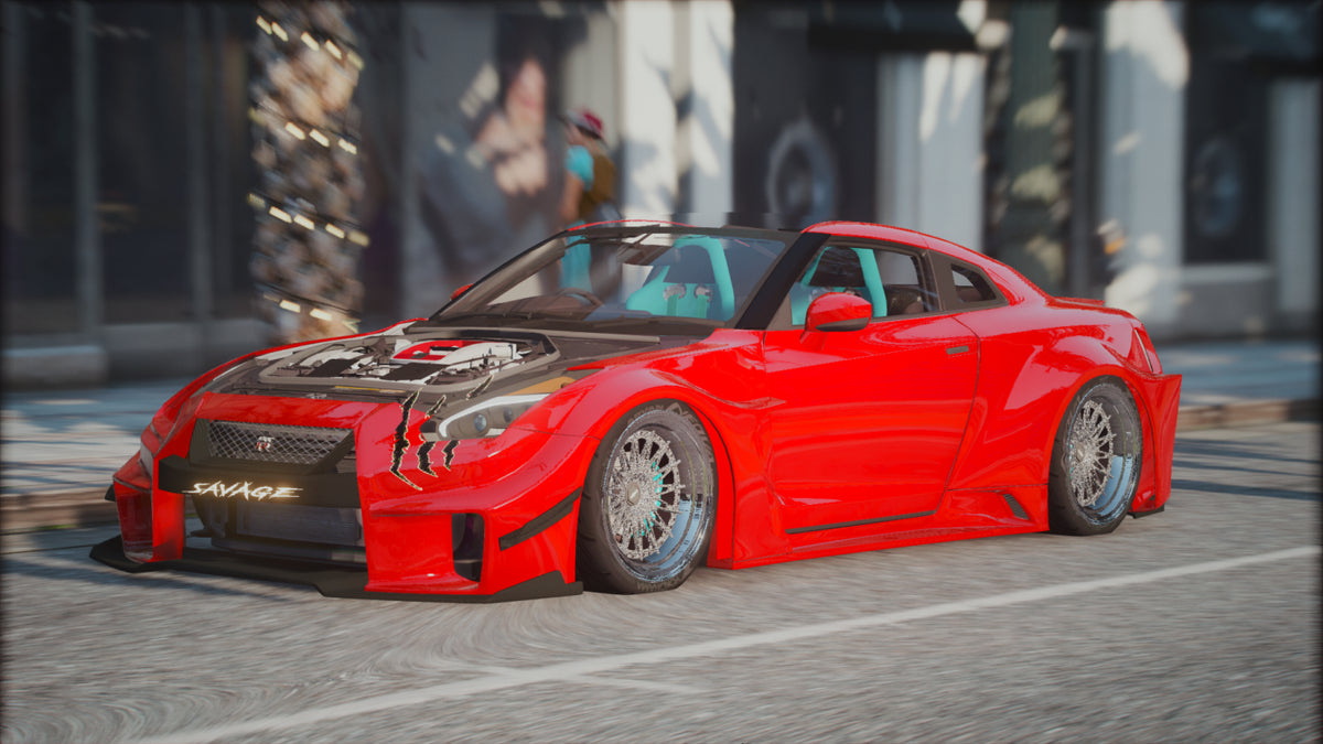 Kuhl Racing R35 Gt R Fivem Nissan GTR R35 Savage Edition – DK FIVEM