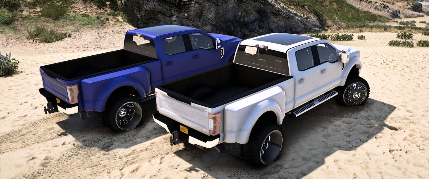 Tooted 2018 Ford F450 Dually V2