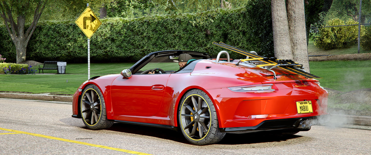 Porsche 911 Speedster Winter Agent Edition 2019