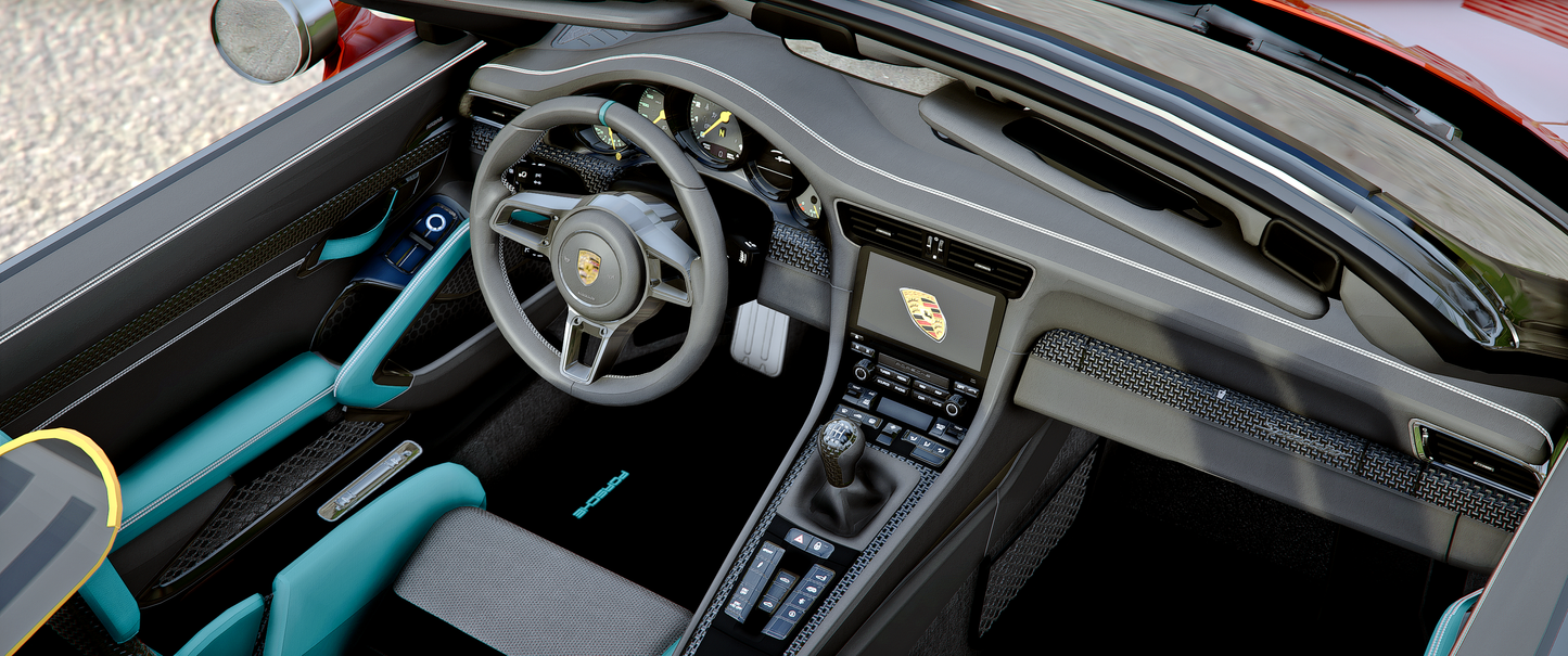 Porsche 911 Speedster Winter Agent Edition 2019