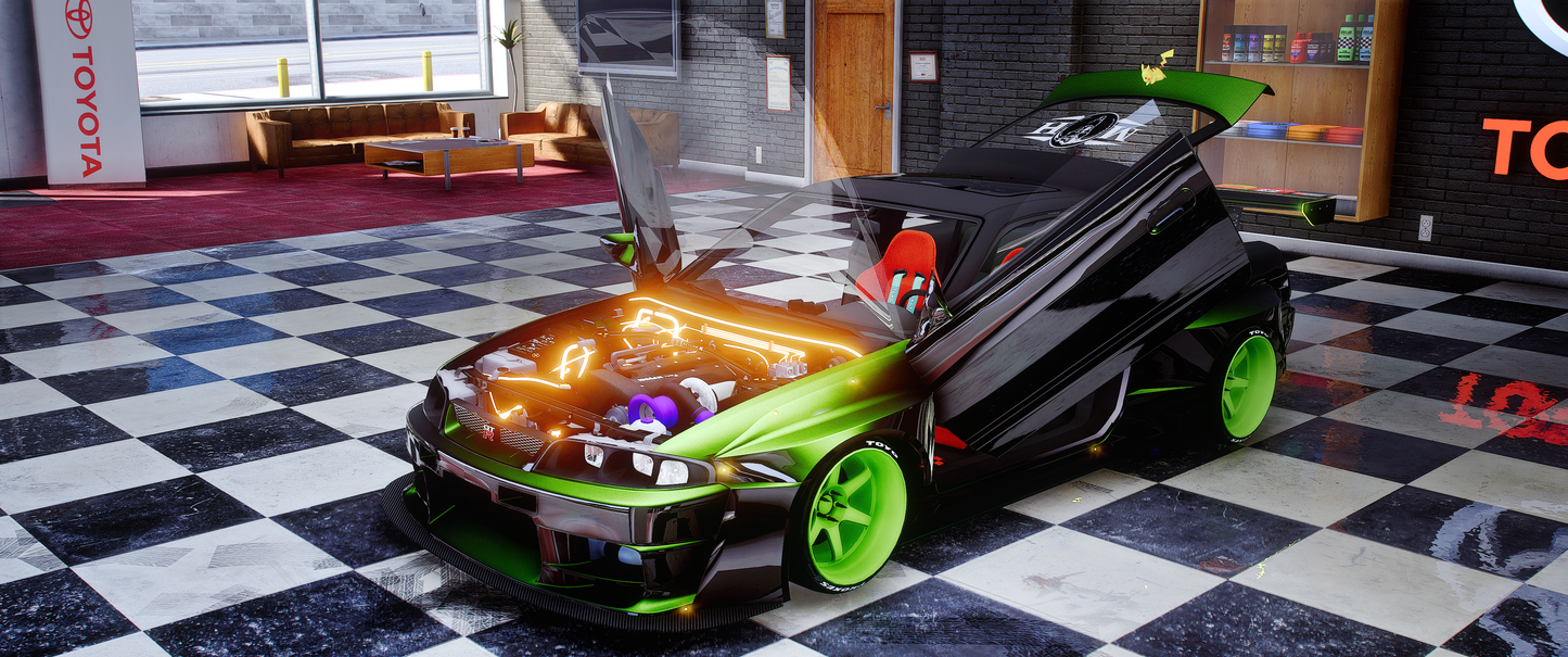 Nissan 180 R33 [Tuning]