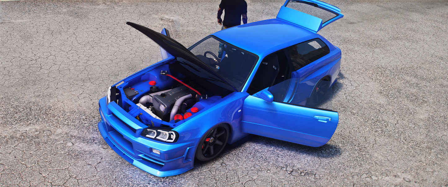 Nissan Skyline GTR R34 Shooting Brake
