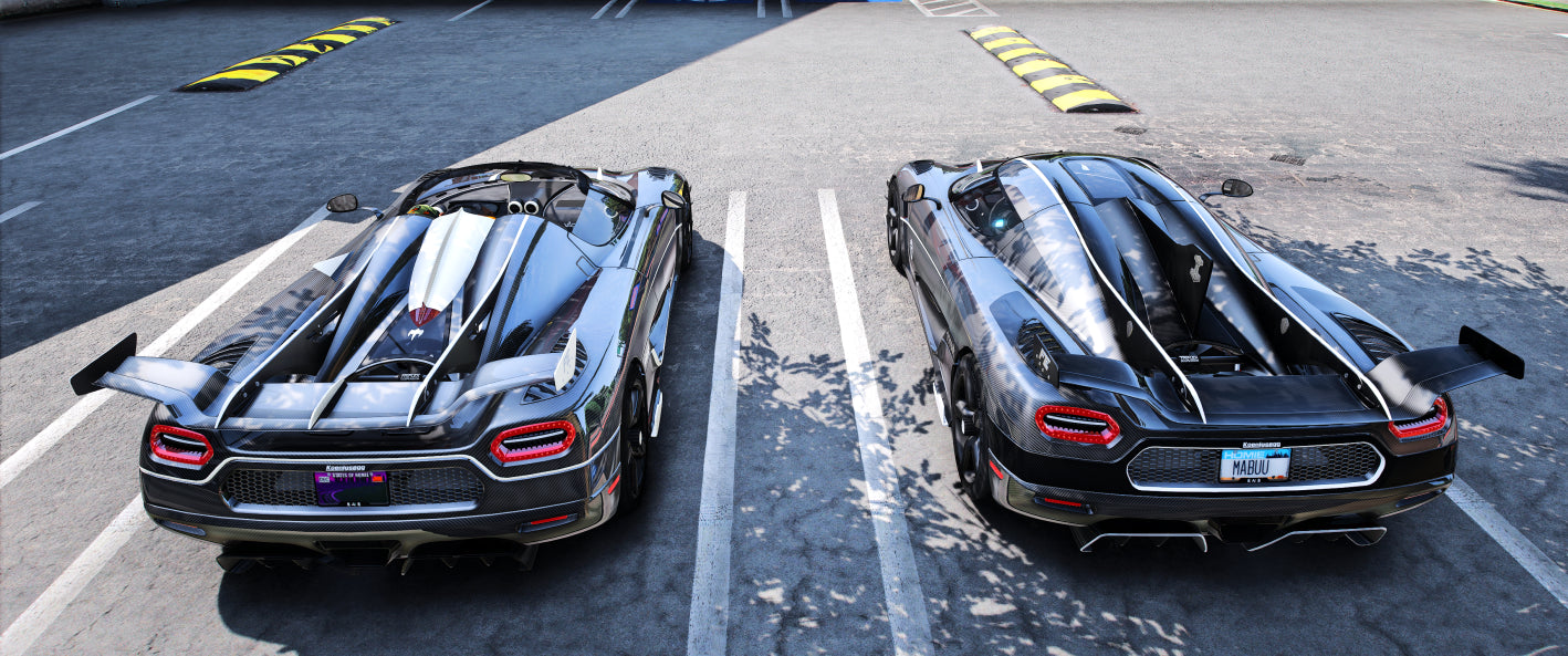 Koenigsegg Agera RS FE VADER vs THOR