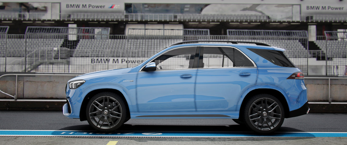 Mercedes GLE63 [Animation sun roof] 2021
