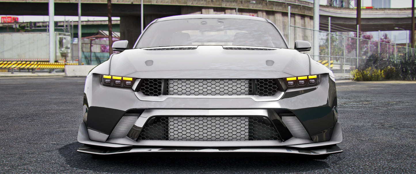 (Debadged + Badged) Ford Mustang GTD 2025