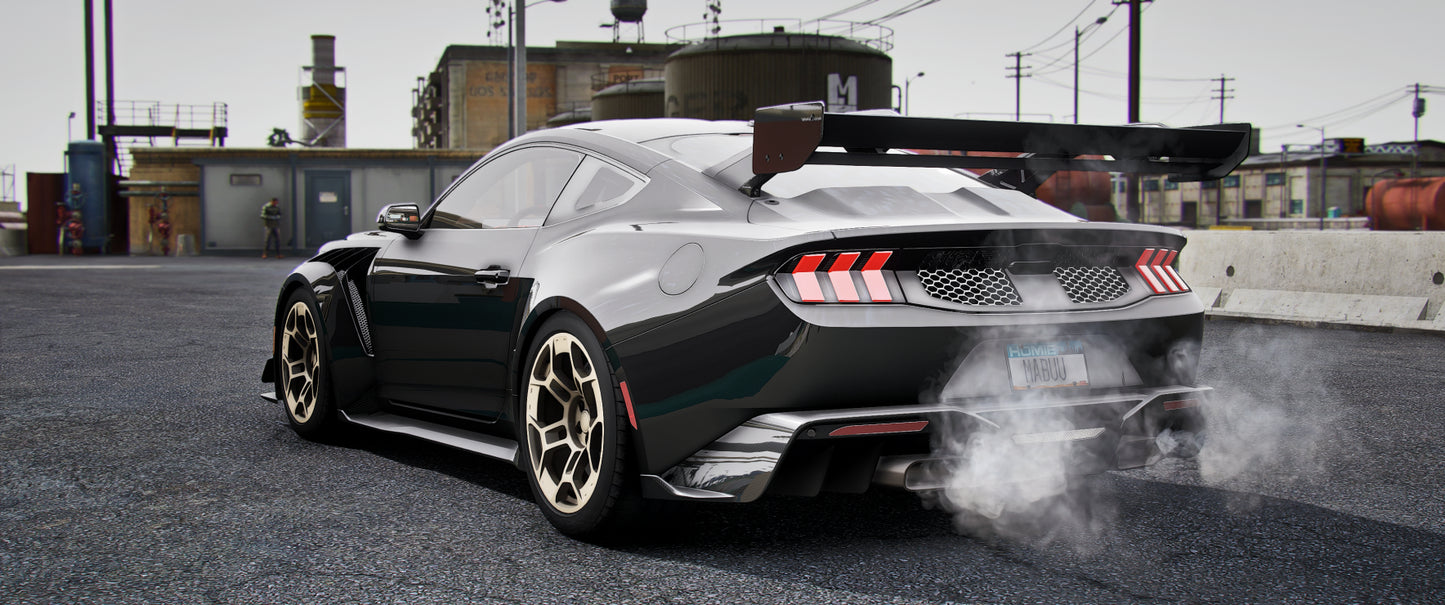 (Debadged + Badged) Ford Mustang GTD 2025