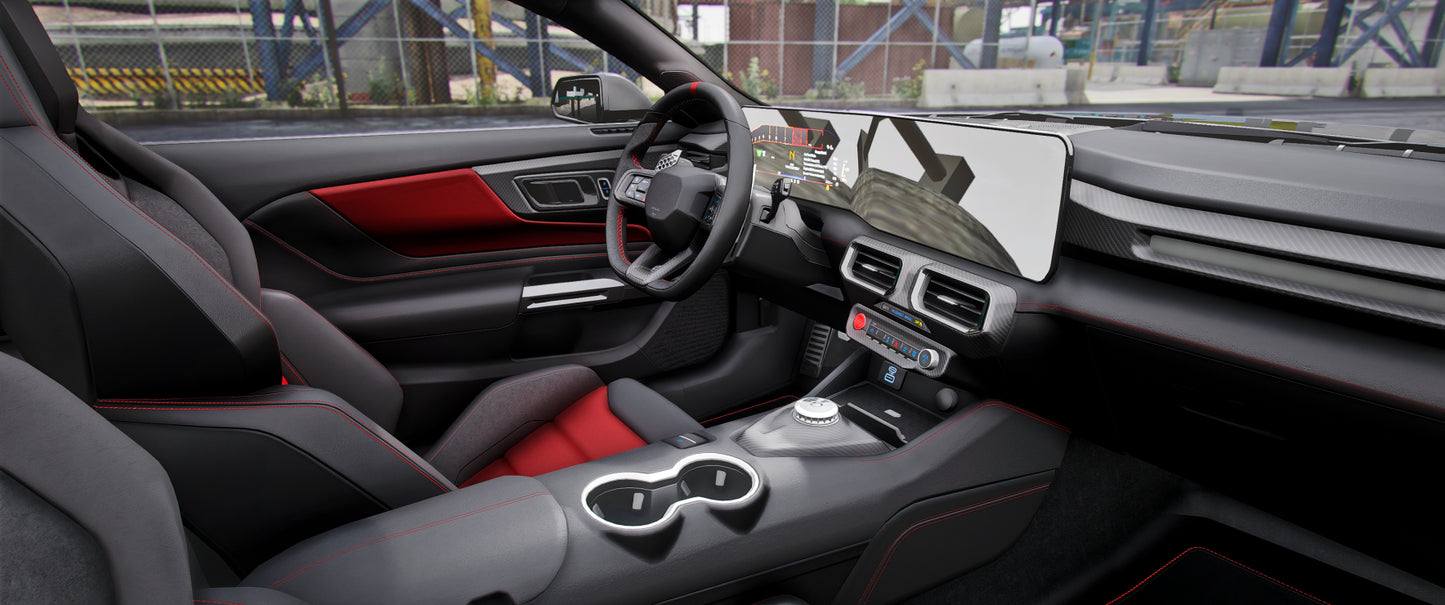 (Debadged + Badged) Ford Mustang GTD 2025