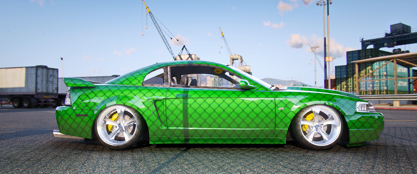 Ford Mustang Stanced