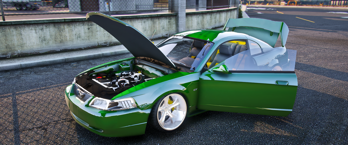 Ford Mustang Stanced