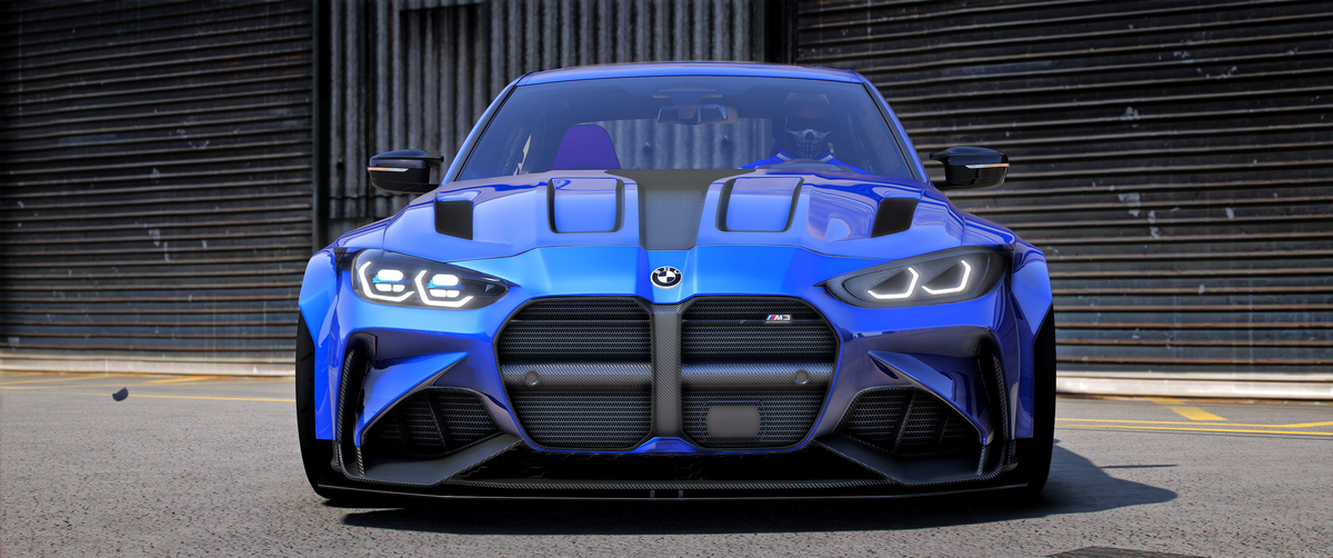 (Debadged/Badged) 2021 Widebody BMW M3 G80 Comp With [Animated Windows ...
