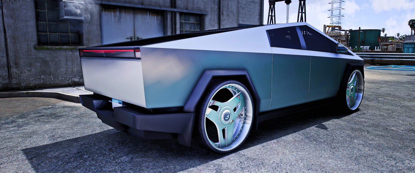 Tesla Cyber Truck Slimthug