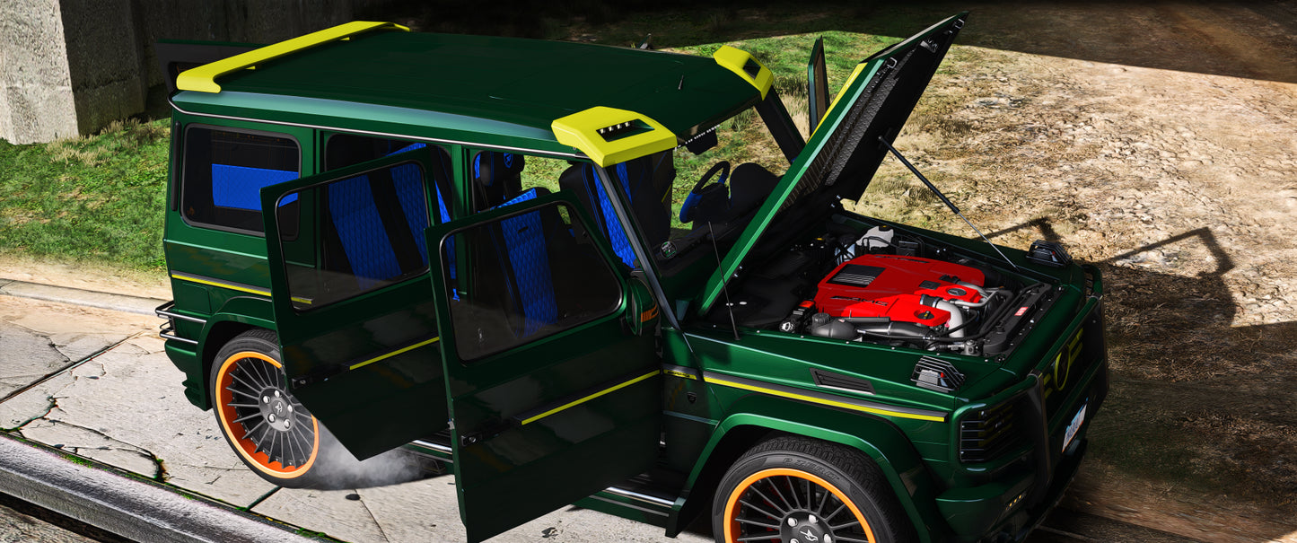 Mercedes Benz G63 W463 Hamann