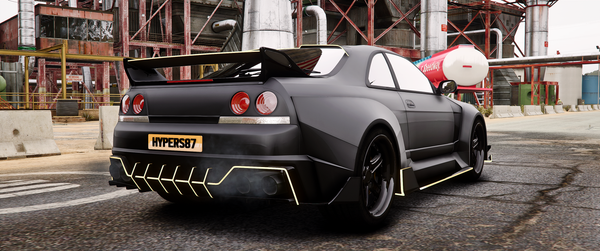 (Debadged) Nissan R33 Venuum – DK FIVEM