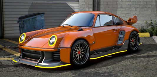 (Debadged) Porsche 911 Turbo RLE Concept