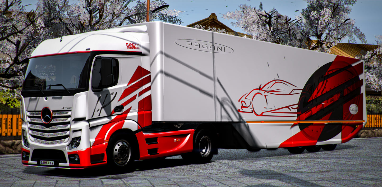 Mercedes-Benz Actros 2020 + Trailer