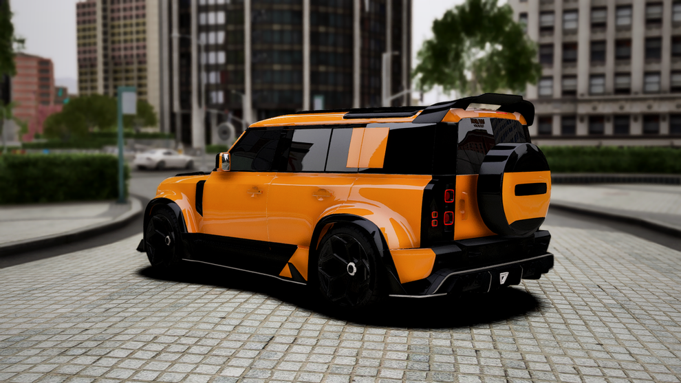Fivem Land Rover Defender (Debadged) Land Rover Defender 110 Venuum – DK FIVEM