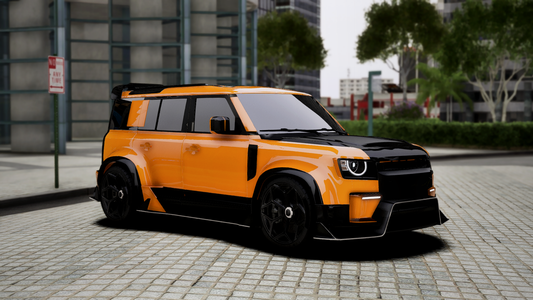 (Debadged) Land Rover Defender 110 Venuum