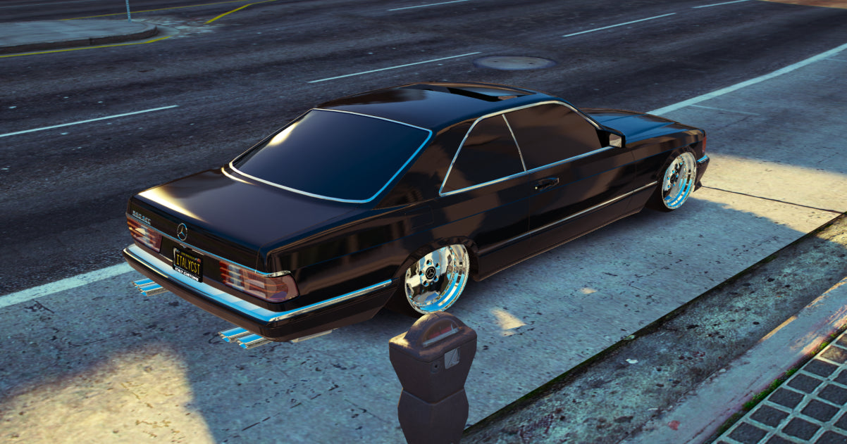 Mercedes 560 SEC [SWAPPED]