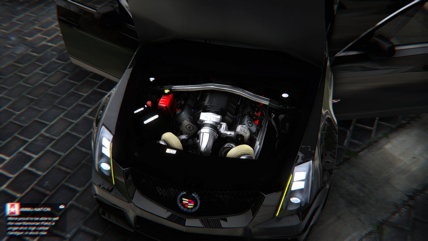 Cadillac CTS-V Customs (Animation Window and Roof)