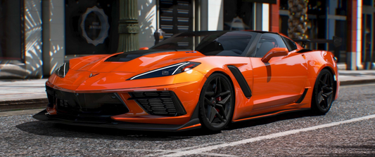Front Engine Chevrolet Corvette C8 ZR1