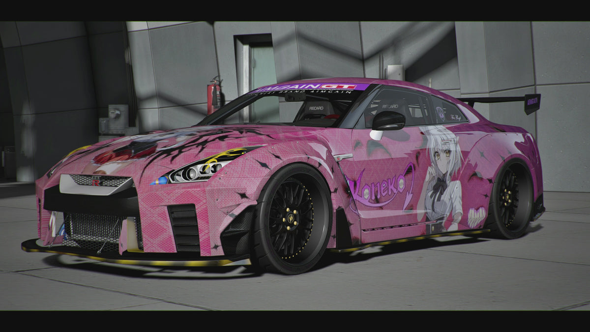 Gtr R35 Keneko Livery [Dinamic RGB Lights] – DK FIVEM